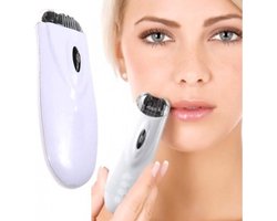 UP / Gezichtsepilator / Bikini Epilator / Snor Epilator / Ontharing / Armen en Benen Ontharen / Snoerloos / Wit