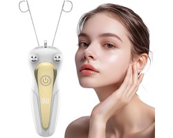 Ynkkvre - elektrische epilator voor vrouwen - gezichts- en lichaamsbeharing verwijderaar met USB en LED - gezichtsverzorging en massage