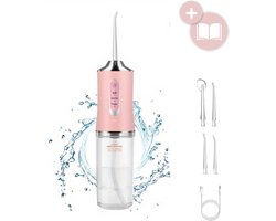 BeautyFitXL® - Waterflosser PRO - Monddouche - Draadloos - Water Flosser 4 Opzetstukken