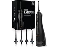 Bintoi iSonic Black Series F600 - Waterflosser - Monddouche - Flos - Flosser - Waterflosser draadloos - Tanden & Beugels reinigen