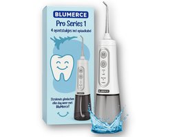 BluMerce Waterflosser met 4 Opzetstukjes - Water Flosser - Tandsteen Verwijderaar - Flosapparaten