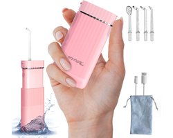 Compacte Monddouche voor Tandplakverwijdering | Reizen & Kantoor | 3 Drukmodi + Oplaadbaar