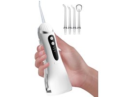 Draadloze draagbare waterflosser – oplaadbare monddouche, geschikt voor beugels, implantaten en tandvleesverzorging