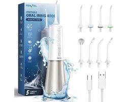 Draadloze Water Flosser voor Diepe Tandenreiniging - 5 Modi, 300ML Capaciteit