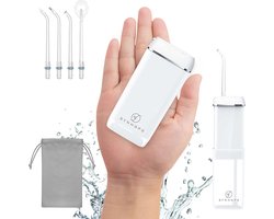 Draadloze Waterflosser voor Thuis en Reis - Mini Mondelinge Irrigator met 3 Modi en IPX7 Waterdicht