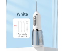 Draagbare elektrische monddouche, handflosser - zwart