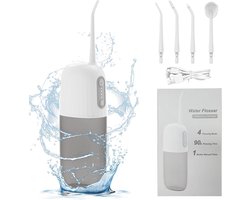 Draagbare monddouche met 4 modi - Draadloze tandirrigator voor effectieve mondhygiëne