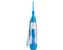 Draagbare waterflosser met luchtdruk, handmatige waterflosser