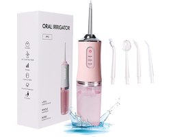 Elektrische flosser - ROZE - 3 standen - 360 graden - Portable - Powerful Protection - DC Socket-draadloos