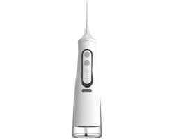 Elektrische waterflosser voor tanden en tandvlees - beugels - Draagbare mondflosser - 4 drukstanden - Tankinhoud van 310 ml - Oplaadbare IPX7 waterdichte tandenreiniger - Waterflosser voor thuis en op reis