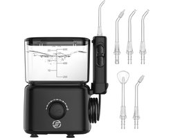Equivera Waterflosser - Monddouche - Waterflosser Draadloos - Flosapparaat - Verwijderd Tandplak Eenvoudig
