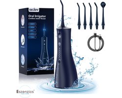 Eszenzics™ Waterflosser Pro7 - Geavanceerde Monddouche - Flos apparaat - 360° roterend - 5 standen - Oplaadbaar - 30 Dagen gebruik - Waterdicht IPX7
