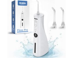 Flossing Floss Pro - Waterflosser - 5 Standen - 300 ml - Stil & Compact - IPX7 Waterdicht - Voor Gezond Tandvlees & Frisse Mond
