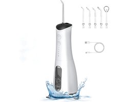 Flossy 5 in 1 Waterflosser - Elektrisch Draadloos Monddouche - Tandsteen verwijderaar - Gebitsreiniging Flosser