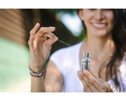 Georganics Flosdraad Navulling - Houtskool - Composteerbaar - Navulbaar - Veganistisch - Biologische Pepermuntolie