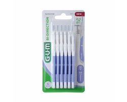 GUM Bi-Directions 0.6 mm - 8 x 6 stuks - Voordeelverpakking