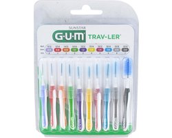 GUM Ragers Trav-ler Multipack - 10 stuks