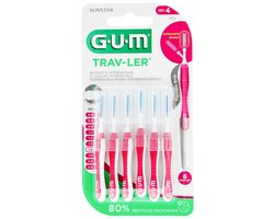 GUM Trav-ler ragers 1,4 mm magenta - 6st