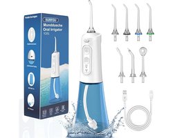 Lexium Waterflosser - Monddouche - Elektrisch Flosapperaat - Water Flosser - Waterflosser Draadloos - Water Flosser Draadloos - Draadloos en Oplaadbaar - Must have voor uw hygiëne!