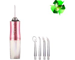 Professionele Waterflosser - Draadloze Monddouche - Water Flosser - 3 Modus - Oplaadbaar - USB - Groen