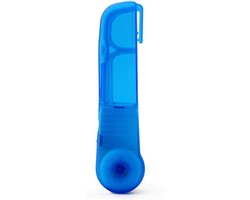 Self-Cut Dental Floss Holder Toothpick Flosser Organizer Rack with 30 Meters Dental Floss (Blue)