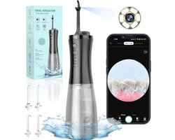 Snoerloze Draagbare Monddouche - Waterdichte Mondreiniger met 5 Straaltips