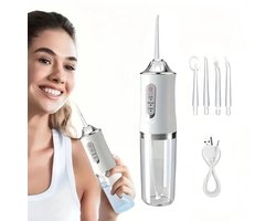 Solfit - Waterflosser - Monddouche - Water Flosser - Flosapparaat - Flosapparaten - 4 Opzetstukken - TOOTHCLEANSO