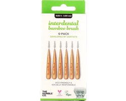 The Humble Co. 6 Bamboe Interdentale Ragers (Maat : Maat 5: 0,80 mm)