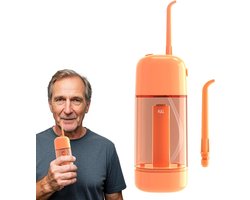 Tooth Water Flosser - Oral Irrigator Tool, 5.51x2.17in Authentic Electric Waterproof Cleaner, Teeth and Gum Care, 90ml Capacity for Home Oral Hygiene Device