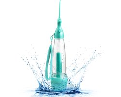 Water Flosser - Lichte Waterflosser Voor Volwassenen | Handmatige Reiniger voor Tandvleesverzorging - Geschikt voor Kinderen en Volwassenen, Beginners, Thuis en op Reis