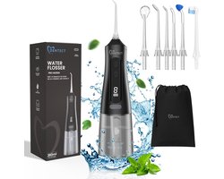 Waterflosser Dentect - Neusdouche - Monddouche - Tongschraper - Tongreiniger - Flosapparaat - 9 standen - Tandplak verwijderaar - Extra Opzetstukken - Tongreiniger - Beugel schoonmaken - Tandplak verwijderen - Tandsteenverwijderaar