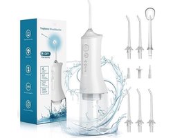 Waterflosser - Grondige en Zachte Mondreiniging - Voor Tanden, Tandvlees en Beugels - Draadloos en Efficiënt Design - Dagelijkse Mondverzorging Thuis of Onderweg - Fris en Gezond Gebit