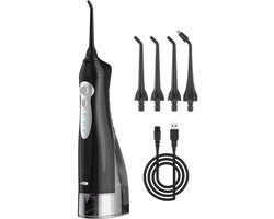 Waterflosser voor Tanden Bleken - Draadloos, 4 Jets, 3 Modi, IPX7 Waterdicht, Oplaadbare Orale Tandenreiniger met Tanden Picks - Tanden Bleken, Mondhygiëne, Water Flosser Tanden, Tanden Verzorging