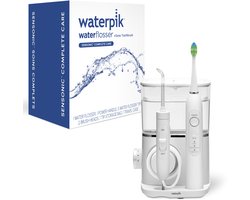 Waterpik Sensonic Complete Care CC-04 – Waterflosser & Oplaadbare Elektrische Tandenborstel – Combinatieset – Wit
