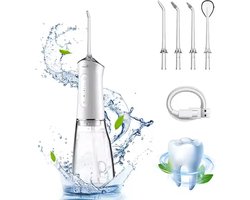 WizBay Premium Select® Cordless Waterflosser - Monddouche - Water Flosser - Wit