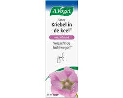 A.Vogel Spray Kriebel in de keel - Verzacht de luchtwegen - 30 ml
