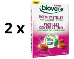 Biover Selfcare Hoestpastilles 2 x 20 - biedt verlichting bij de hoest