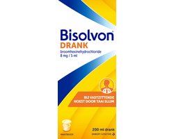 Bisolvon Drank Vastzittende Hoest - 1 x 200 ml