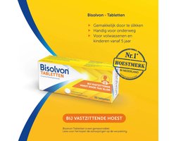 Bisolvon Tabletten Vastzittende Hoest - 3 x 50 tabletten