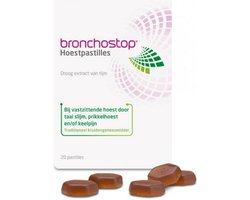 Bronchostop Hoestpastilles - 2 x 20 pastilles