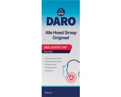 Daro Alle Hoest Siroop - 150ml