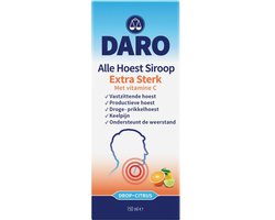 Daro Alle hoest siroop extra sterk met vitamine C (150ml)