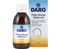 Daro Suikervrij - 200 ml - Thijmsiroop