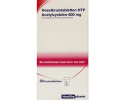 Healthypharm Acetylcys 600 mg - 3 x 30 bruistabletten - Voordeelverpakking