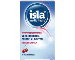 Isla Medic hydro+ kersen 20 Pastilles