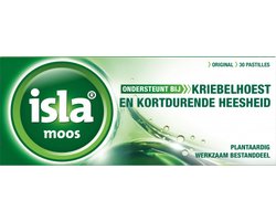 Isla Moos Keelpastilles 30st