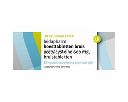 Leidapharm Hoesttabletten Acetylcysteïne 600mg - 3 x 10 bruistabletten