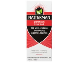 Natterman Hoestdrank Bronchicum Extra Sterk Met Codeïne - 2 x 200 ml