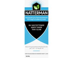 Natterman Hoestdrank Broomhexine Extra Sterk - 2 x 150 ml