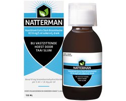 Natterman Hoestdrank Broomhexine Extra Sterk - 3 x 150 ml